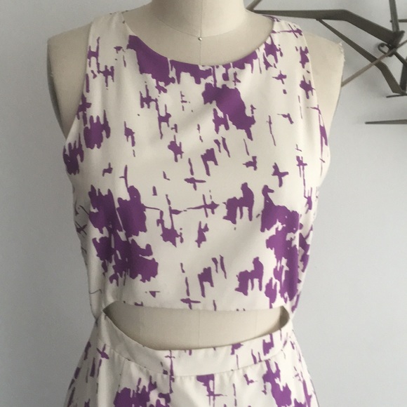 Karen Zambos Rhys dress. reflection print - Picture 2 of 3